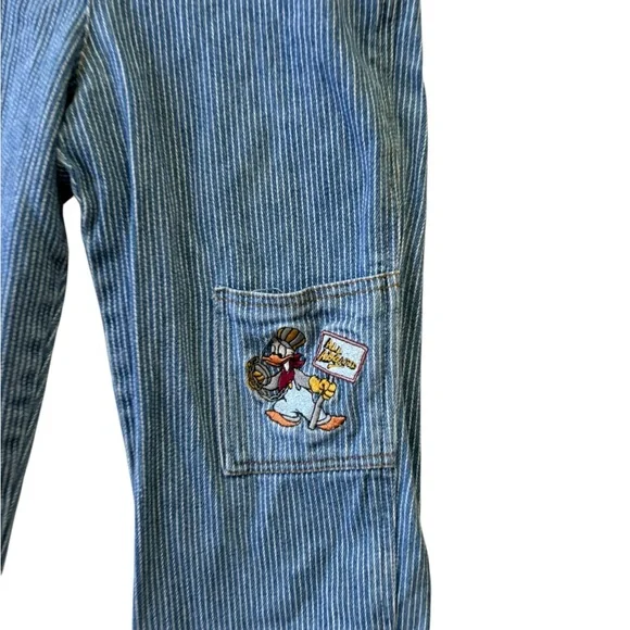 Vintage Mickey Mouse Railroad Character Overalls 4T - Picture 4 of 7